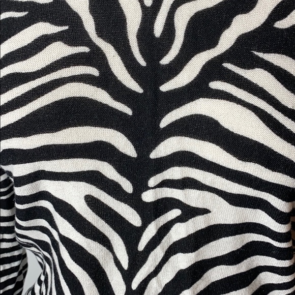The limited zebra print sweater cotton - Picture 3 of 12